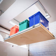 Auxx Attic Lift retractable storage platform