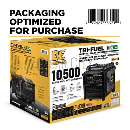 BE Power Equipment BE10500IT – 10,500 Watt Digital Inverter Generator
