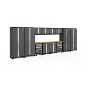 14 Piece Bold Series set with lockers, wall and base cabinets