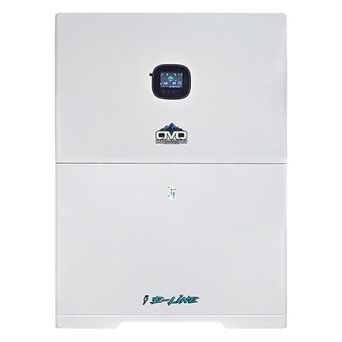 OMO E-Line Inverter + 10.24KW OMO E-Line Lithium Battery