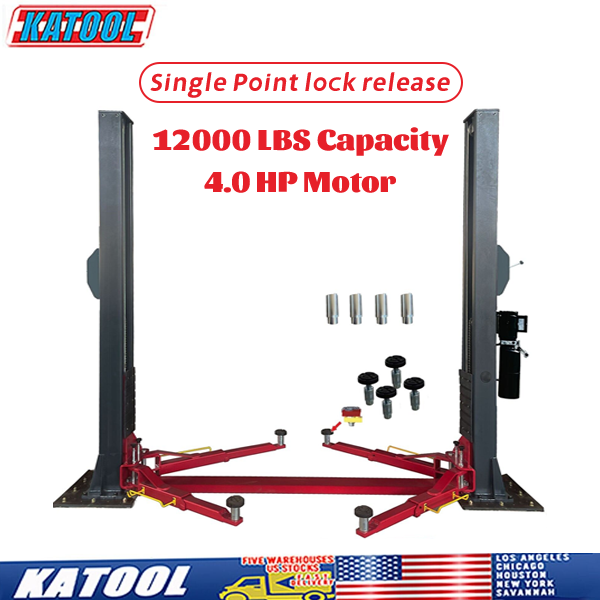 Katool KT-AS110D Asymmetric Car Lift 11,000 lbs.