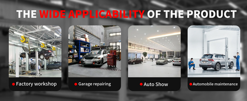 Katool KT-AS110D Asymmetric Car Lift 11,000 lbs.