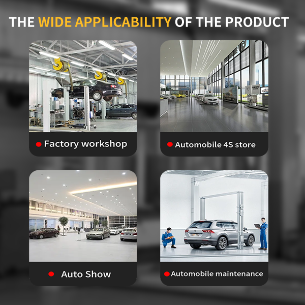 Katool KT-AS110D Asymmetric Car Lift 11,000 lbs.