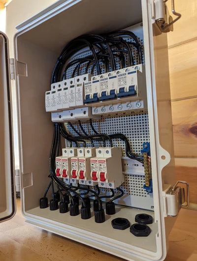 Ozark Mountain Combiner Box - 6 String for Sol-Ark 15K Installations