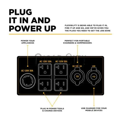 BE7500ID 7,500 W Dual-Fuel Digital Inverter Generator