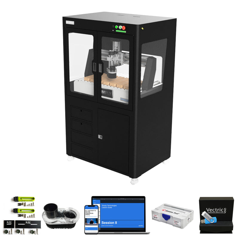 Simply Technologies Academy 2 CNC Machine 12" x 24"