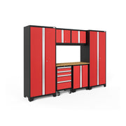 Black and gray NewAge Bold Series rolling tool drawer cabinet