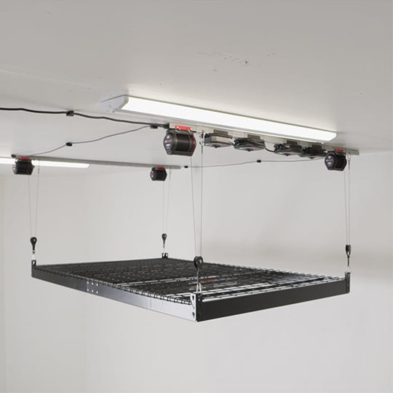 Durable corrosion-resistant platform storage lift