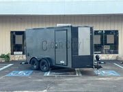 Commercial soft wash and pressure washing trailer