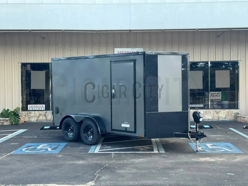 Commercial soft wash and pressure washing trailer