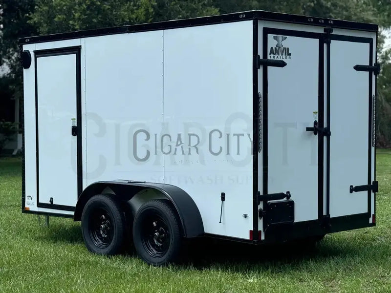 Trailer setup with BE/Honda GX690 pressure washer and 100-gal tanks