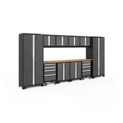 Garage storage organization with NewAge Bold Series 12 piece set