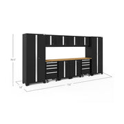 Heavy-duty 24 gauge steel construction on NewAge Bold Series cabinets