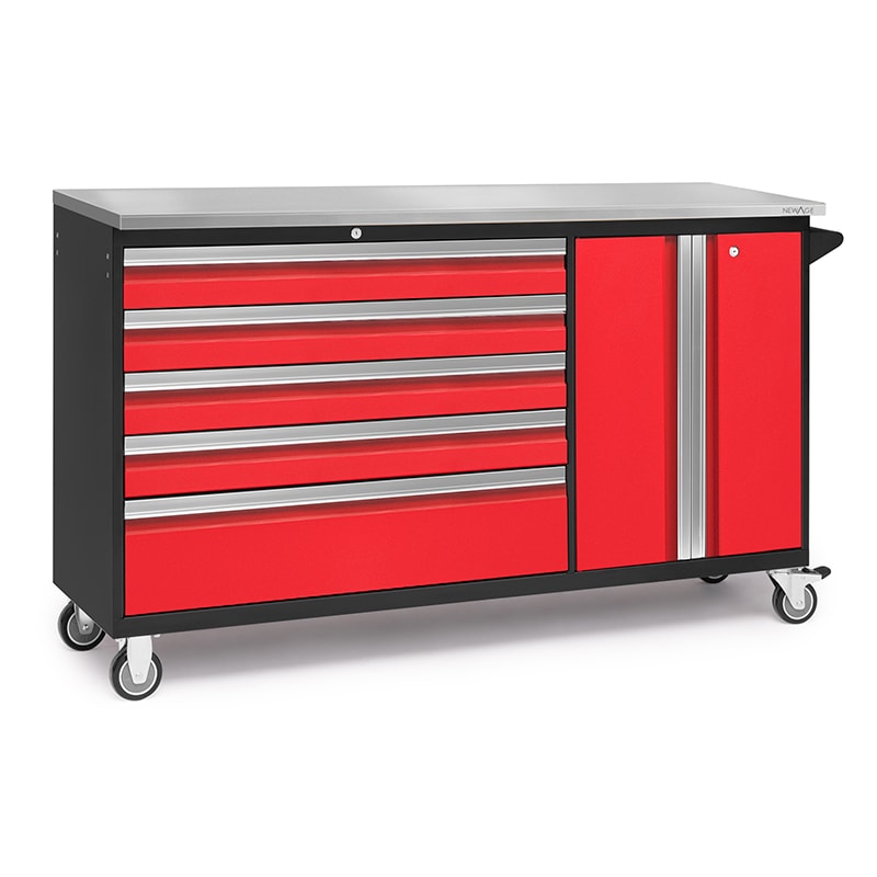 NewAge Bold Series Project Center - Rolling Toolcart/Workbench