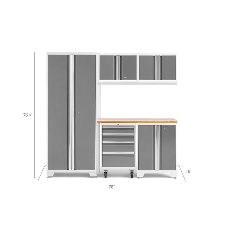 NewAge Bold Series 6 Piece Cabinet Set