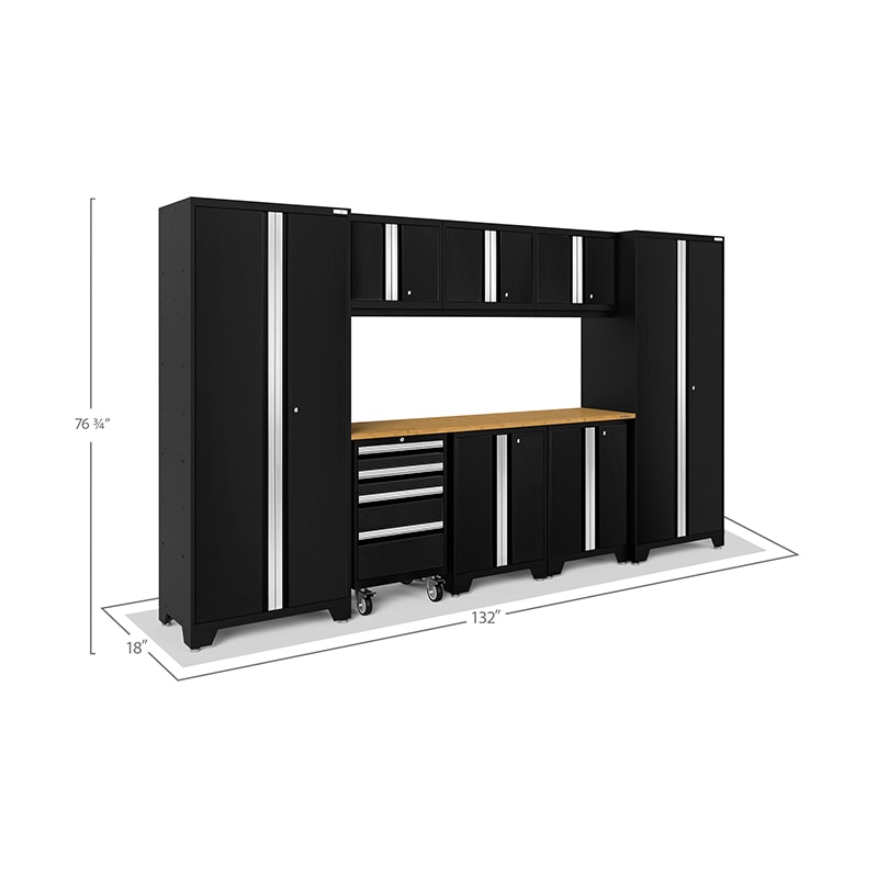 NewAge Bold Series 9 Piece Cabinet Set