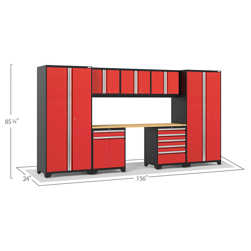 NewAge Pro Series 8 Piece Cabinet Set