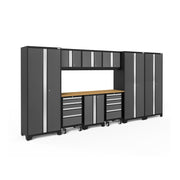 NewAge Bold Series garage cabinets with storage drawers