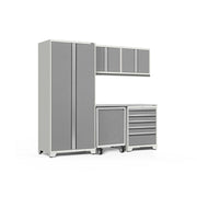 Organized garage with Pro Series 6 Piece cabinets