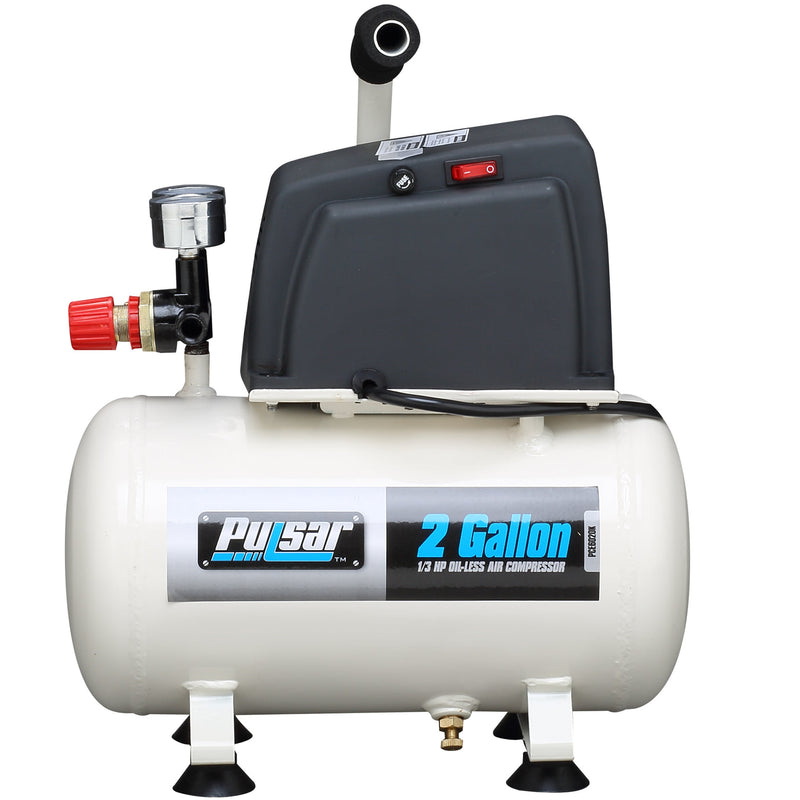 Pulsar 2 Gallon Horizontal Electric Air Compressor