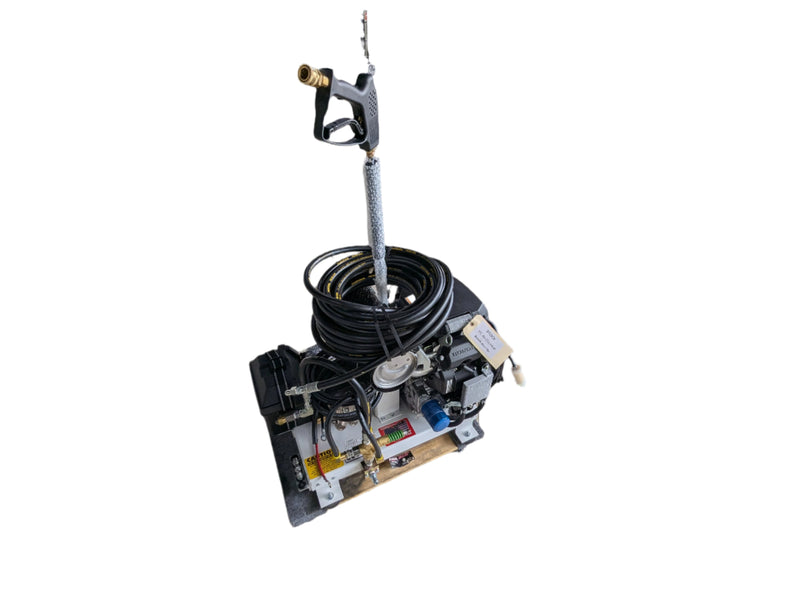 Heavy-duty belt drive cold water pressure washer with Viper pump