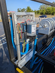 Professional 12v softwash chemical application system