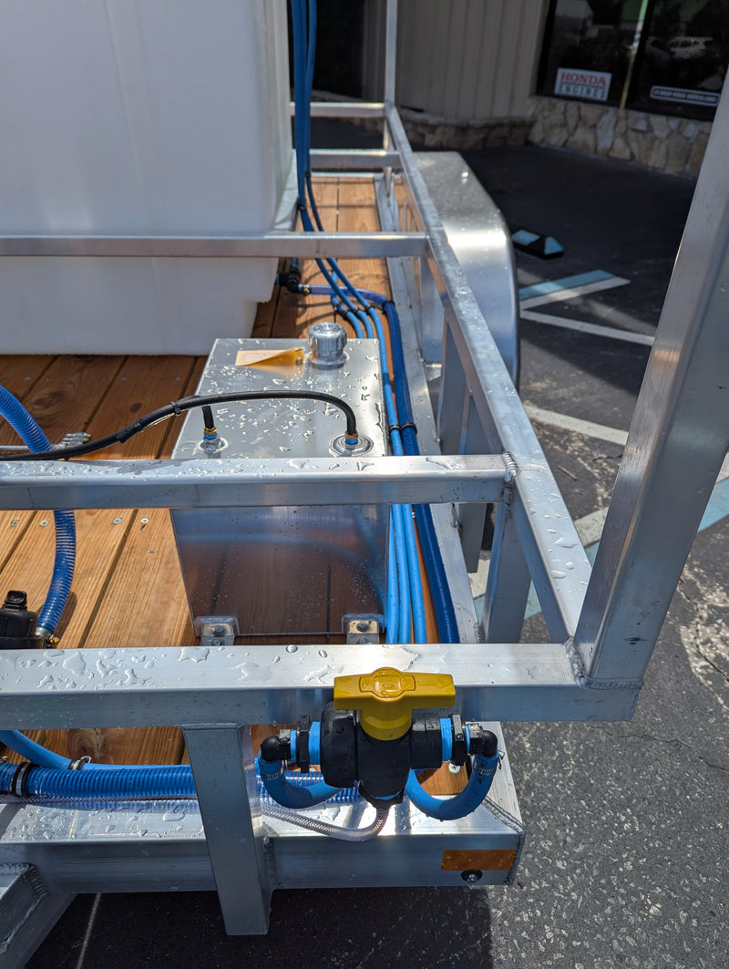 The Starter Series - Aluminum Tandem Axle Pressure Washing Trailer