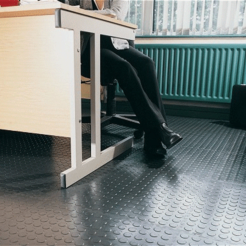 Perfection Floor Tile 5mm Interlocking Coin Floor