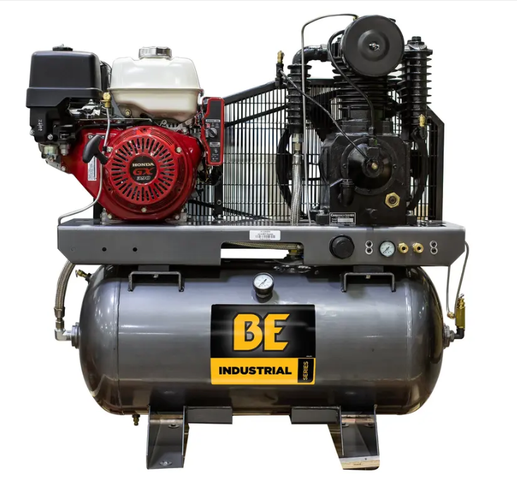 Dual-Function Air Compressor and Generator – BE Pressure Model