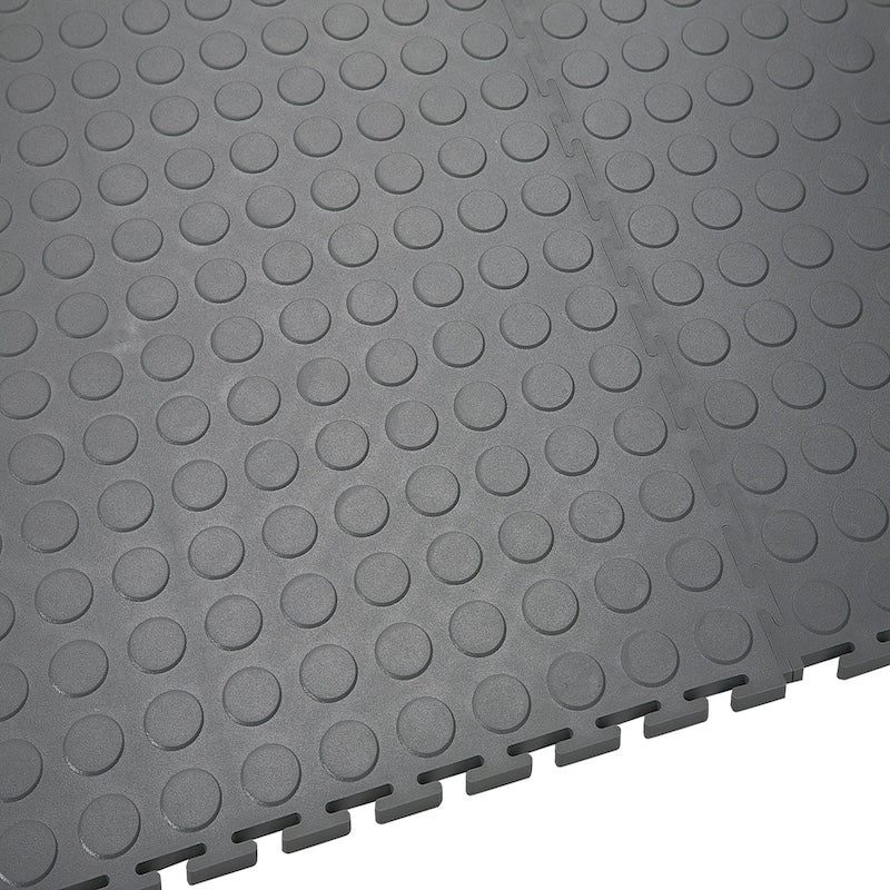 SupraTile Coin Pattern PVC Garage Floor Tiles