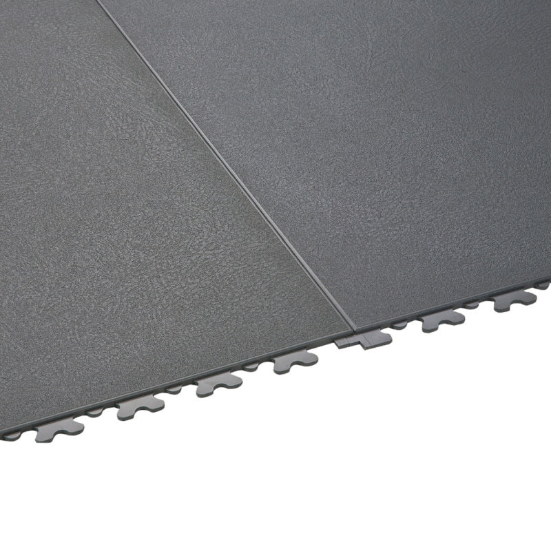 SupraTile Leather Finish PVC Garage Flooring Tiles