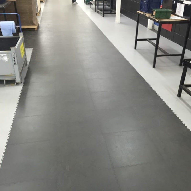 SupraTile Textured PVC Garage Flooring Tiles