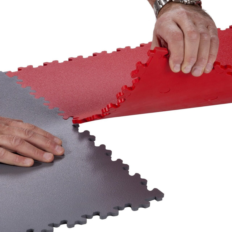 SupraTile Textured PVC Garage Flooring Tiles