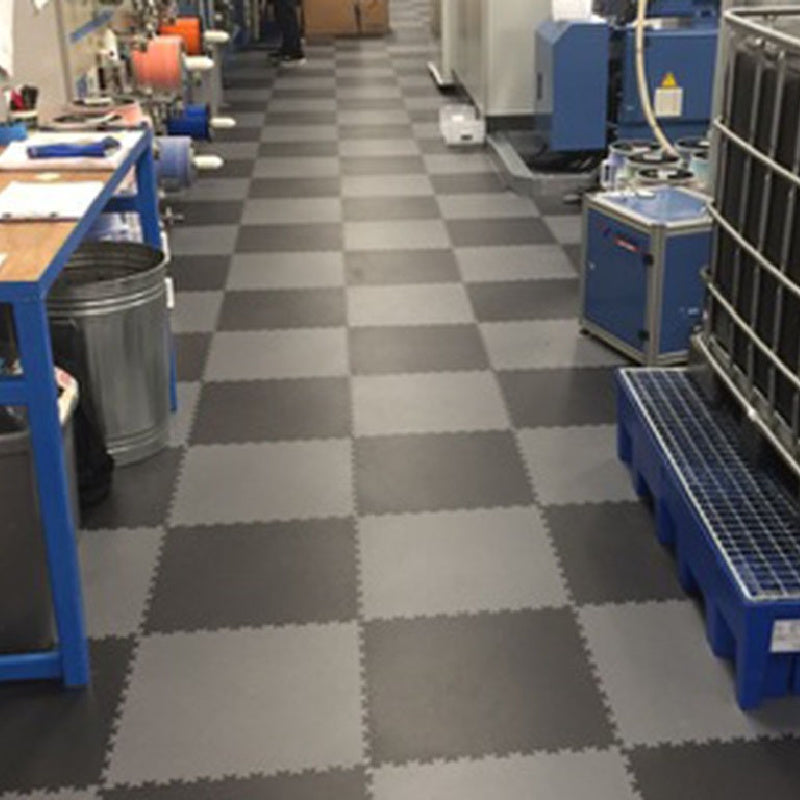 SupraTile Textured PVC Garage Flooring Tiles