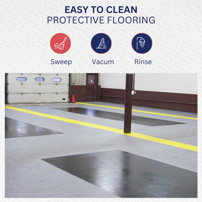 SupraTile Textured PVC Garage Flooring Tiles