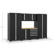 Two-door base cabinets from Pro Series with lockable storage