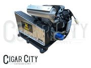 Heavy-duty skid frame for stable mounting on trucks or trailers
