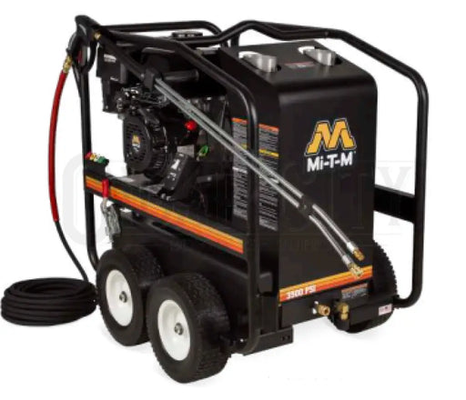 Mi-T-M DHS 2.9 GPM portable gasoline hot water pressure washer