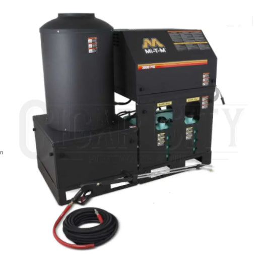 Mi-T-M HEO-2004-0E9G Belt Drive Hot Water Pressure Washer